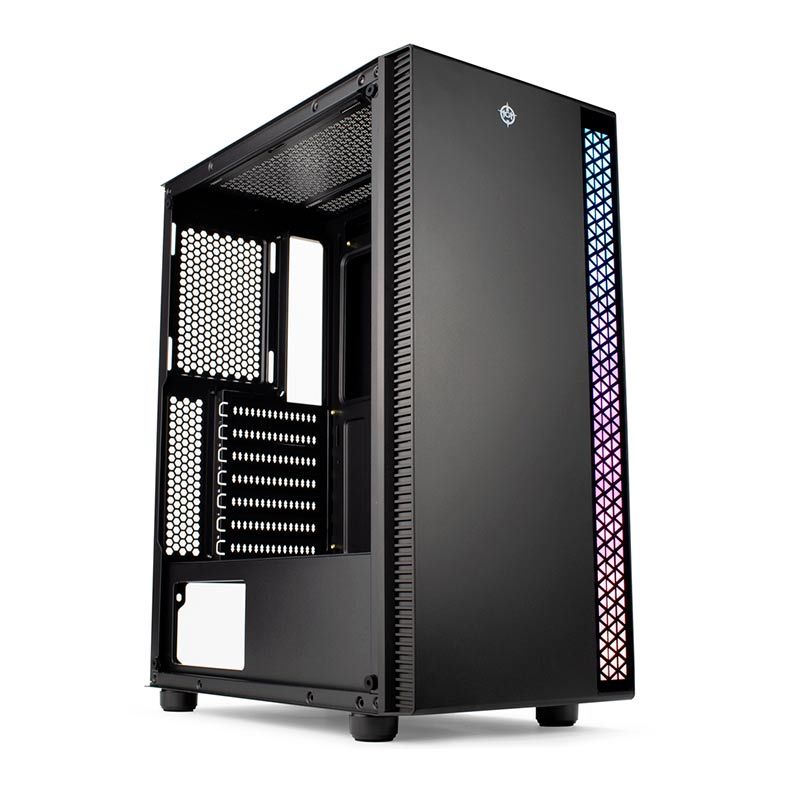 Gabinete Gamer TGT Skylancer Lateral De Vidro Preto, TGT-SKL-BL01