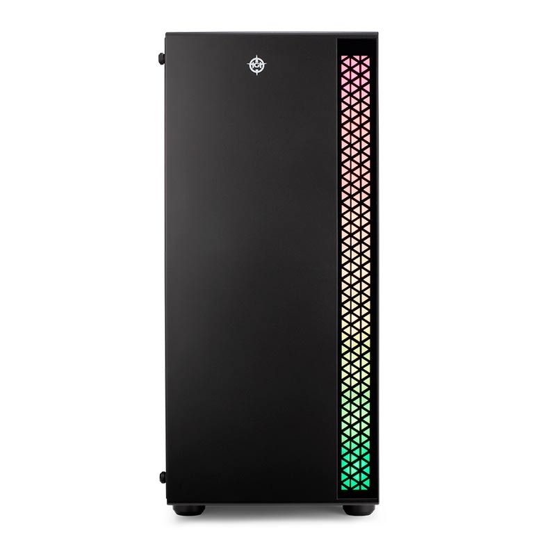 Gabinete Gamer TGT Skylancer Lateral De Vidro Preto, TGT-SKL-BL01