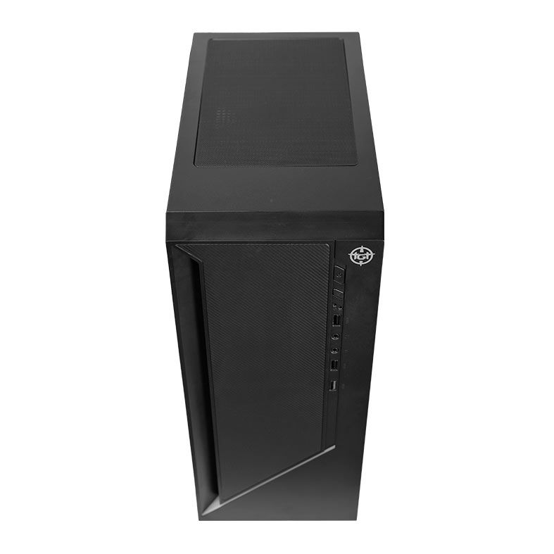 Gabinete Gamer TGT Stalker, RGB, Mid-Tower, Lateral Acrilico, Com 3 Fans, Preto, TGT-SKR-RGB01