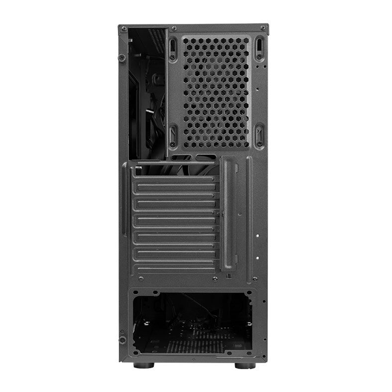 Gabinete Gamer TGT Stalker, RGB, Mid-Tower, Lateral Acrilico, Com 3 Fans, Preto, TGT-SKR-RGB01