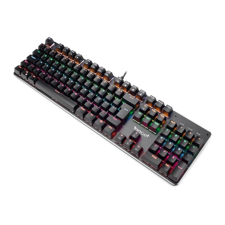 Teclado Mecanico TGT Spawn Ultimate Rainbow Switch Outemu Red, TGT-SPWULT-BLORO1