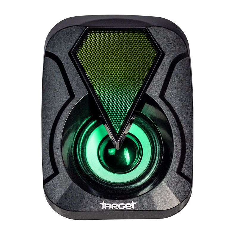 Caixa de Som TGT Sentry, Rainbow, 2x3W RMS, Preto, TGT-STY-RBW01