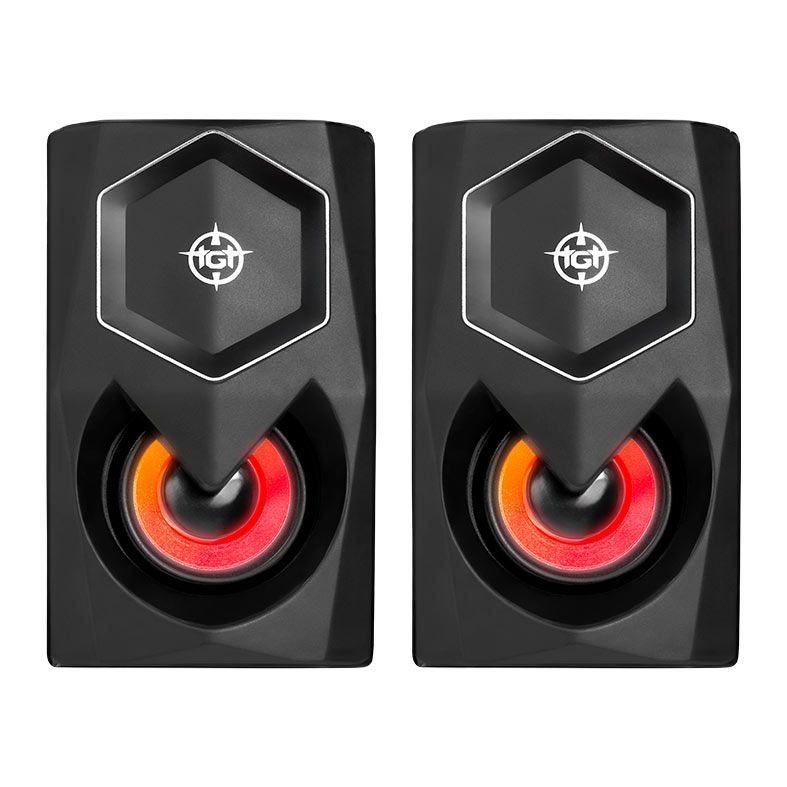 OPENBOX Caixa de Som TGT Sentry C1, Rainbow, 2x3W RMS, Preto, TGT-STY-RBW02