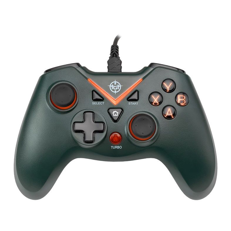 OPENBOX Controle Gamer TGT T90, PC/PS3/Android, Verde, TGT-T90-GR01