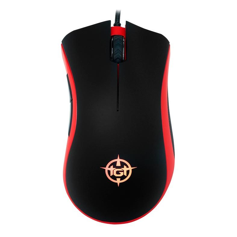 Mouse Gamer TGT Vector Rainbow RGB 5 Botoes, TGT-VEC-01-RGB