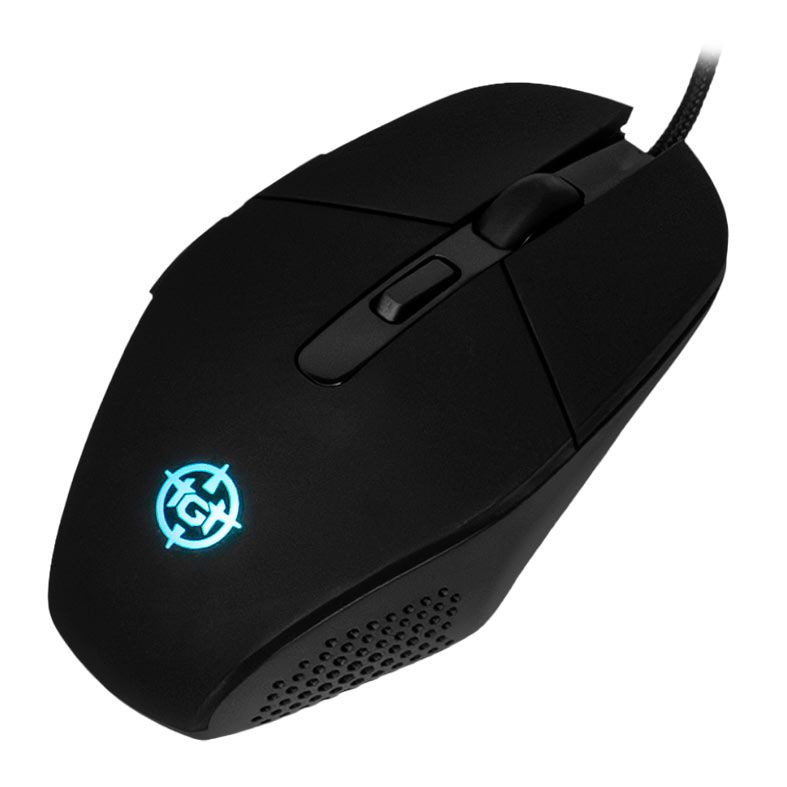 OPENBOX Mouse Gamer TGT Vector E2, Rainbow, 7200DPI, 6 Botoes, Preto, TGT-VEC-E2-RBW