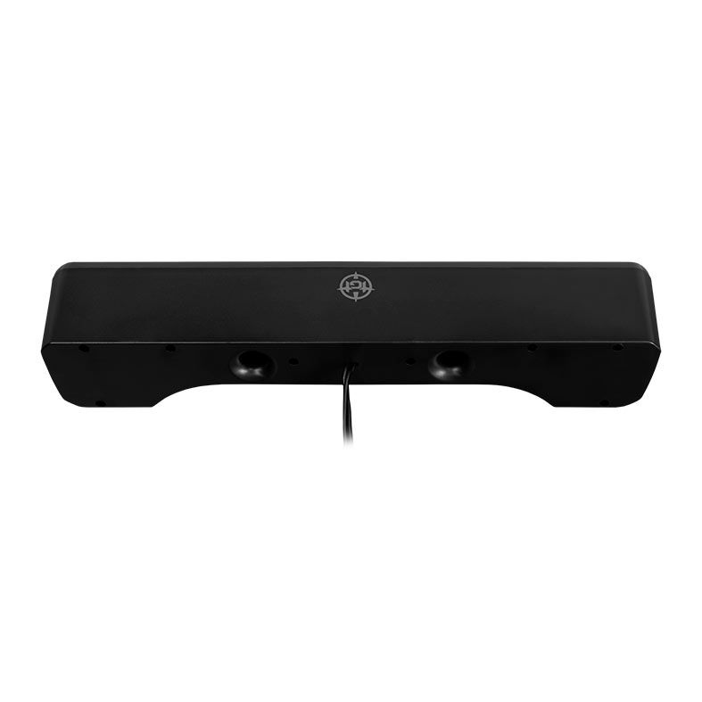 Caixa de Som TGT Voltrix Lite, Rainbow, 2x3W RMS, USB, Preto, TGT-VTX-RB01
