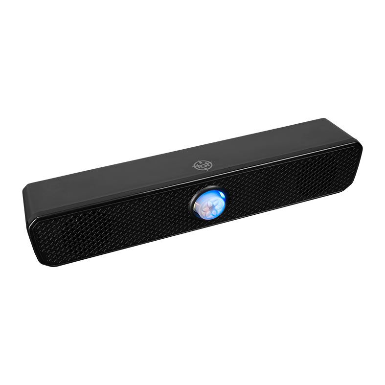 Caixa de Som TGT Voltrix Lite, Rainbow, 2x3W RMS, USB, Preto, TGT-VTX-RB01