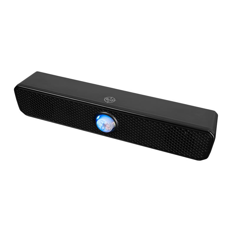 Caixa de Som TGT Voltrix Lite, Rainbow, 2x3W RMS, USB, Preto, TGT-VTX-RB01