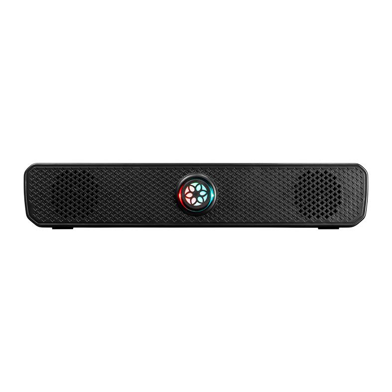 Caixa de Som TGT Voltrix Lite, Rainbow, 2x3W RMS, USB, Preto, TGT-VTX-RB01