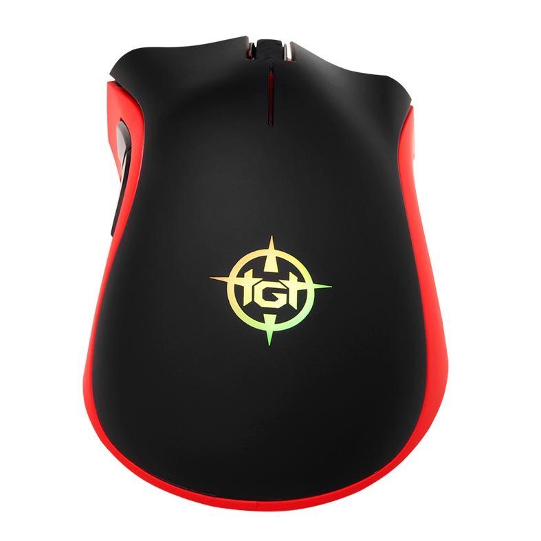 Kit Teclado e Mouse Gamer TGT Warfare II Rainbow RGB, TGT-WARII-01