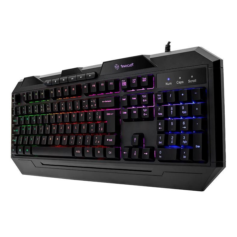 Kit Teclado, Mouse e Headset Gamer TGT Warfare III, TGT-WARIII-01