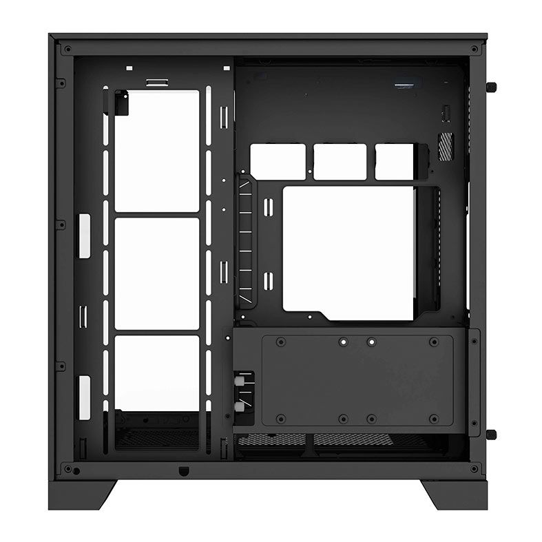 Gabinete Gamer Aigo Darkflash TH285 PLUS, ARGB, Mid-Tower, Lateral De Vidro, Com 8 Fans, Preto, TH285-PLUS-PC-CASE-BLACK