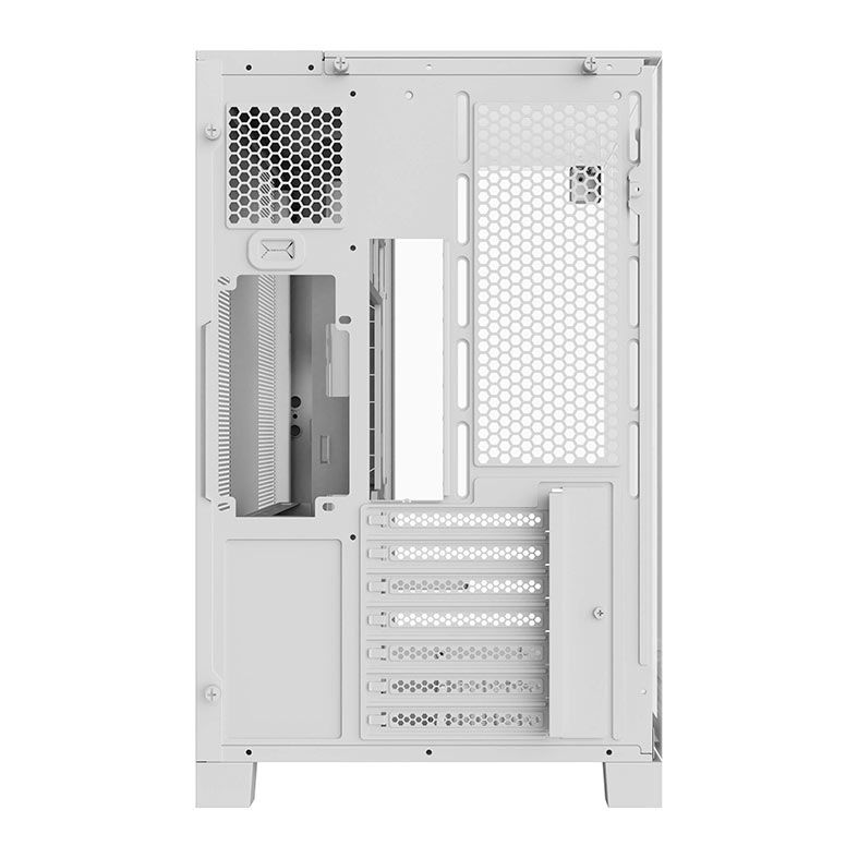 Gabinete Gamer Aigo Darkflash TH285 PLUS, ARGB, Mid-Tower, Lateral De Vidro, Com 8 Fans, Branco, TH285-PLUS-PC-CASE-WHITE