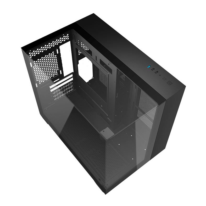 Gabinete Gamer Aigo Darkflash TH285M, Mid-Tower, Lateral de Vidro, Preto, TH285M-BK