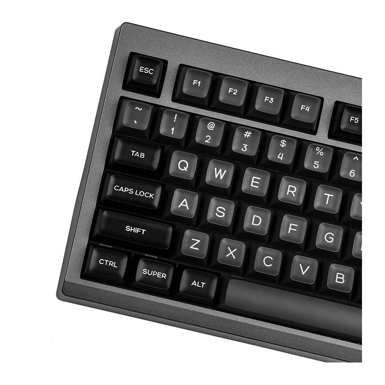 Teclado Mecanico Epomaker TH80 Pro V2, ARGB, VIA, Switch Budgerigar, Black, TH80PROV2-BK-BD
