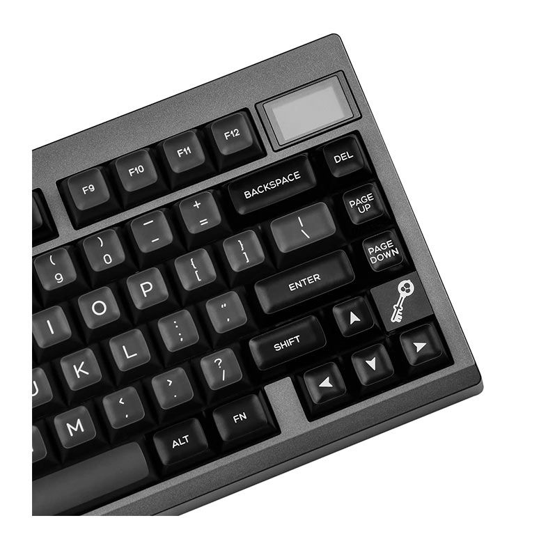 Teclado Mecanico Epomaker TH80 Pro V2, ARGB, VIA, Switch Budgerigar, Black, TH80PROV2-BK-BD