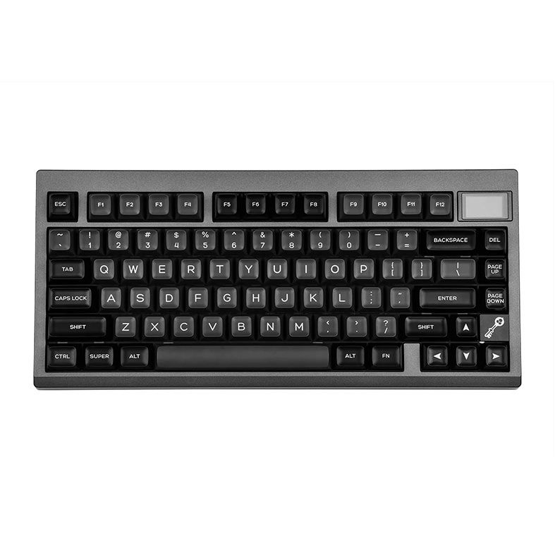Teclado Mecanico Epomaker TH80 Pro V2, ARGB, VIA, Switch Wisteria Linear, Black, TH80PROV2-BK-WSLN