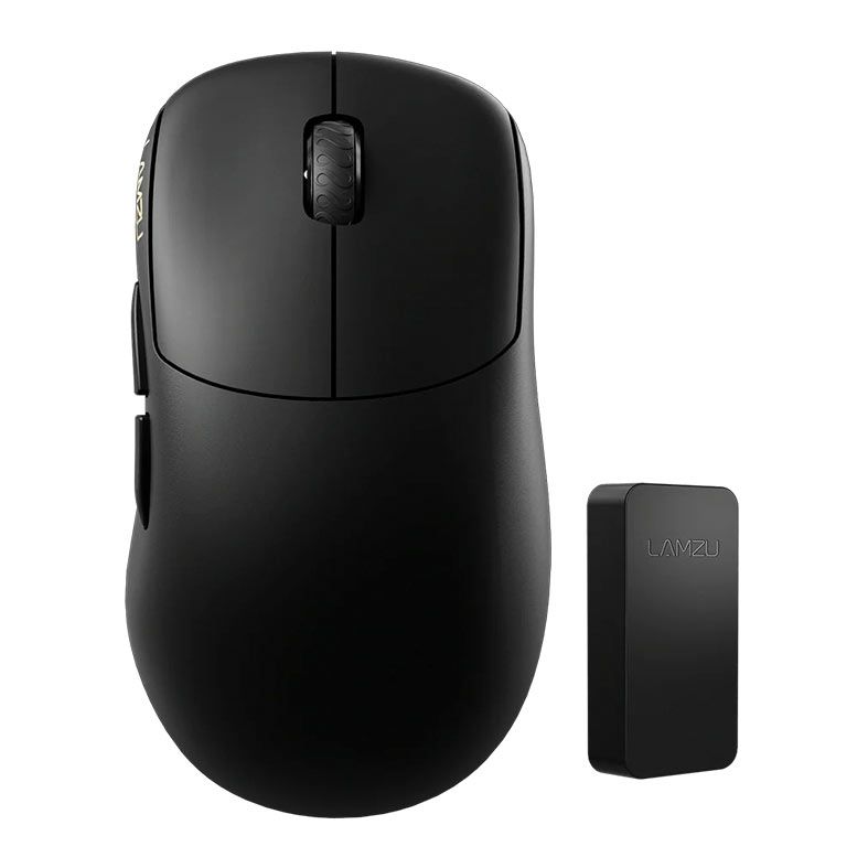 Mouse Gamer Lamzu Thorn, 26000DPI, 6 Botoes, Wireless, Charcoal Black, THORN-CHARCOAL-BLACK
