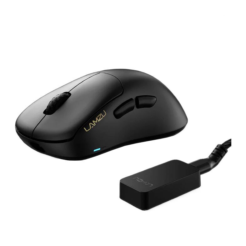 Mouse Gamer Lamzu Thorn, 26000DPI, 6 Botoes, Wireless, Charcoal Black, THORN-CHARCOAL-BLACK
