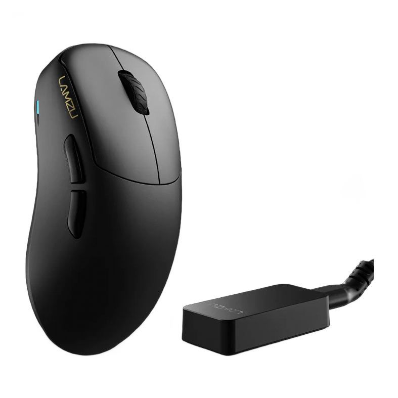 Mouse Gamer Lamzu Thorn, 26000DPI, 6 Botoes, Wireless, Charcoal Black, THORN-CHARCOAL-BLACK