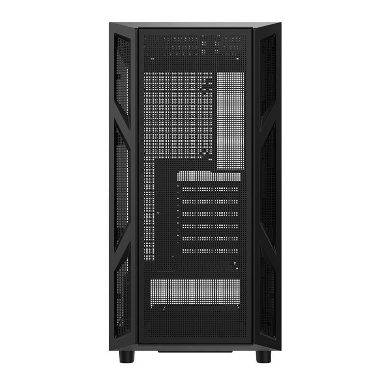 Gabinete Gamer Alseye Tide, Mid-Tower, Lateral de Vidro, Preto, TIDE-BK