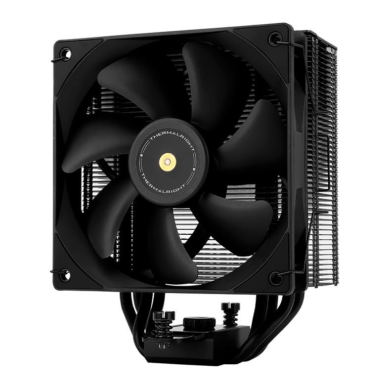 OPENBOX Cooler Para Processador Thermalright Assassin Spirit AS120 EVO Dark, 120mm, Preto, TR-AS-120-EVO-BK