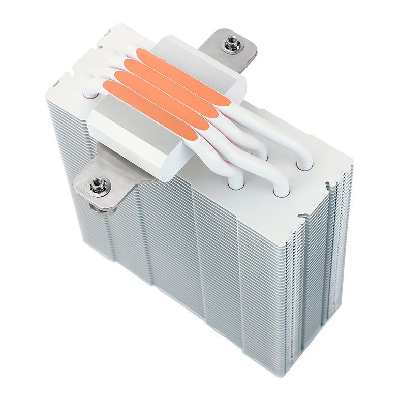 Cooler Para Processador Thermalright Assassin Spirit AS120 EVO, ARGB, 120mm, Branco, TR-AS-120-EVO-WH-ARGB