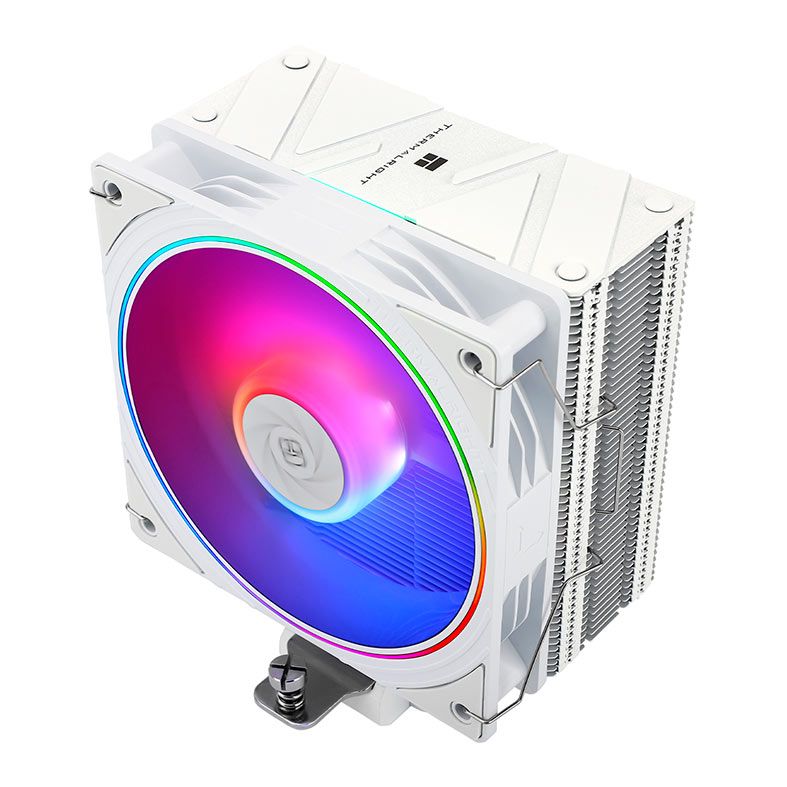 Cooler Para Processador Thermalright Assassin Spirit AS120 EVO, ARGB, 120mm, Branco, TR-AS-120-EVO-WH-ARGB