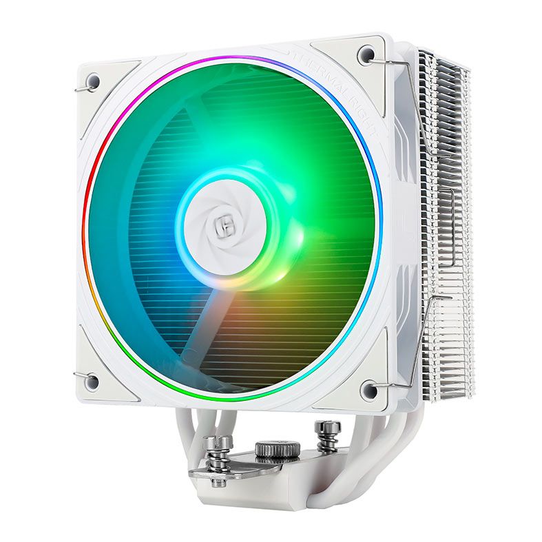 Cooler Para Processador Thermalright Assassin Spirit AS120 EVO, ARGB, 120mm, Branco, TR-AS-120-EVO-WH-ARGB