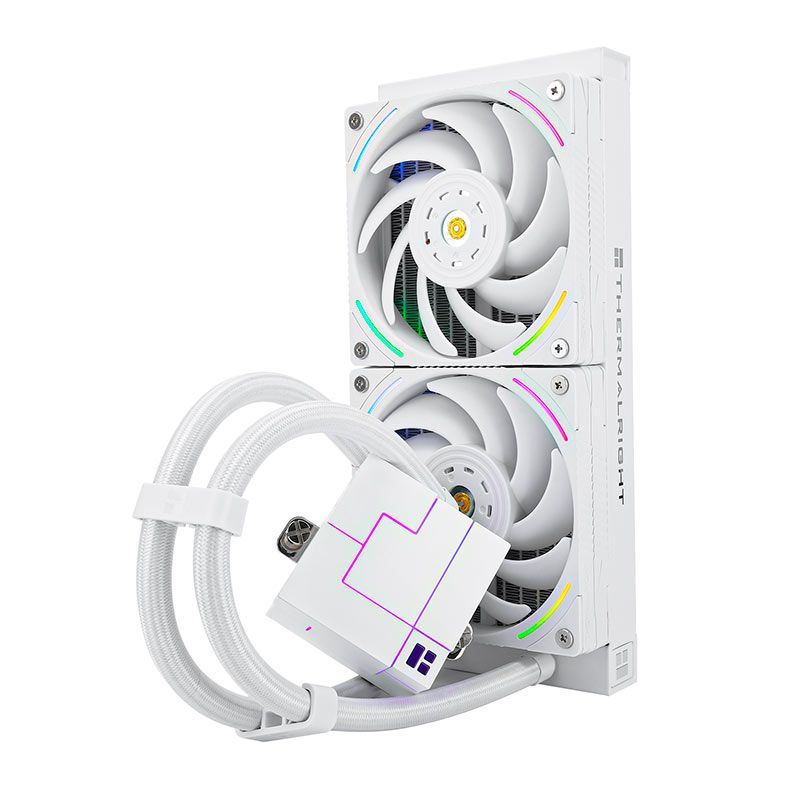 Water Cooler Thermalright Core Matrix, ARGB, 240mm, Branco, TR-CM-240-WH-ARGB