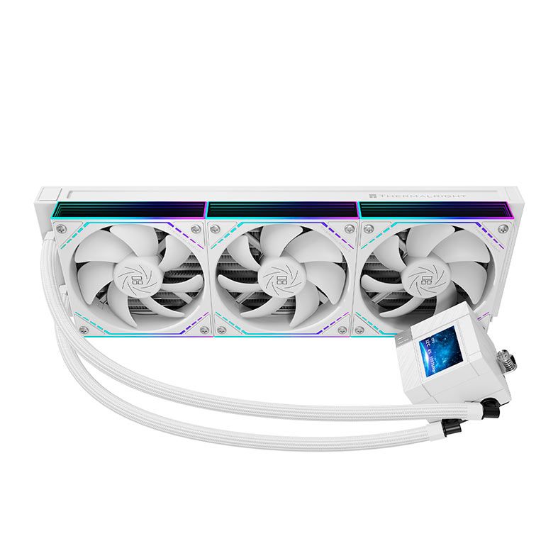 Water Cooler Thermalright Core Matrix Vision 360, ARGB, 360mm, Branco, TR-CMV-360-WH-ARGB