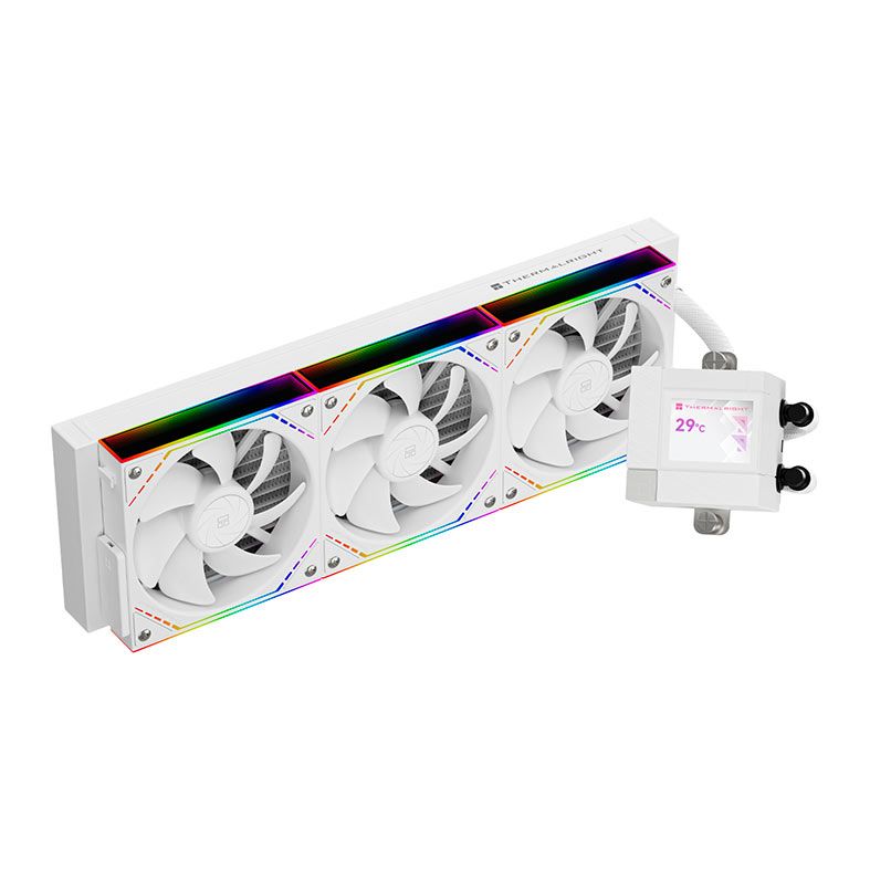 Water Cooler Thermalright Core Matrix Vision 360, ARGB, 360mm, Branco, TR-CMV-360-WH-ARGB