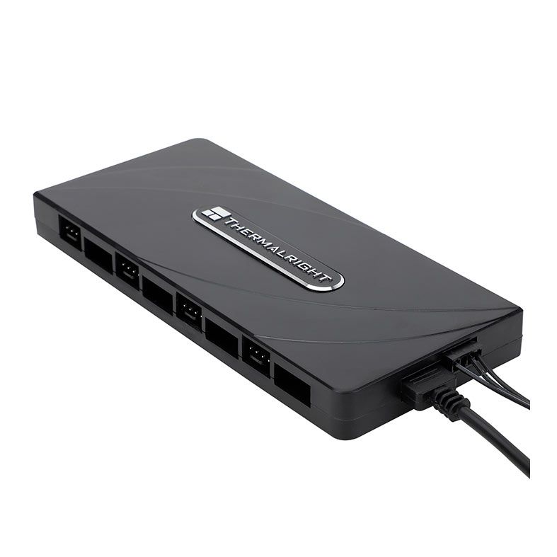 Controladora Thermalright X8, PWM, Preto, TL-FAN-HUB-ARGB-X8