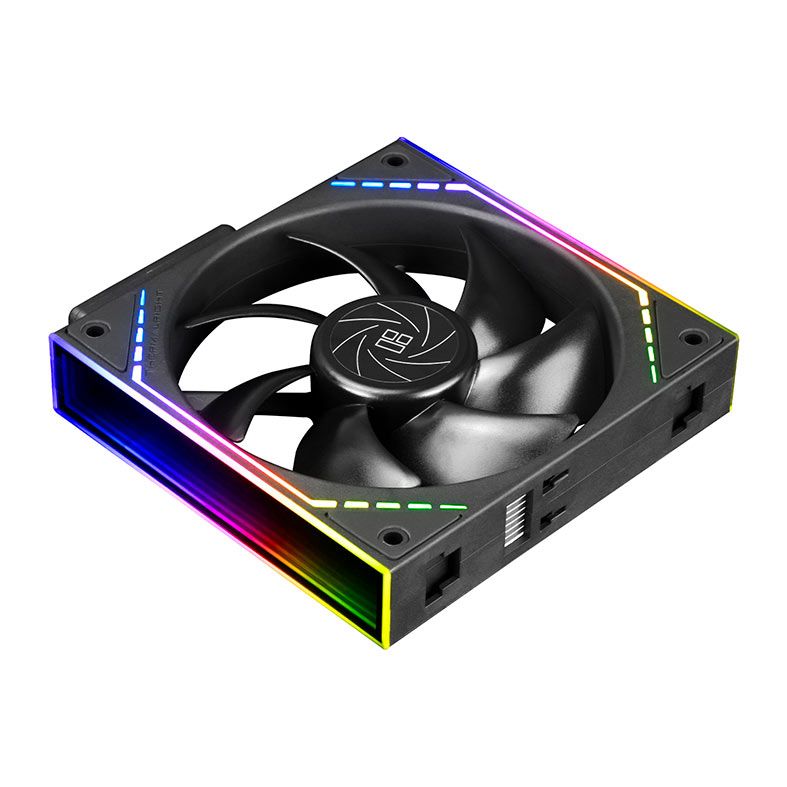 Kit Ventoinhas Thermalright TL-M12Q, ARGB, 3x120mm, Preto, TL-M12Q-X3