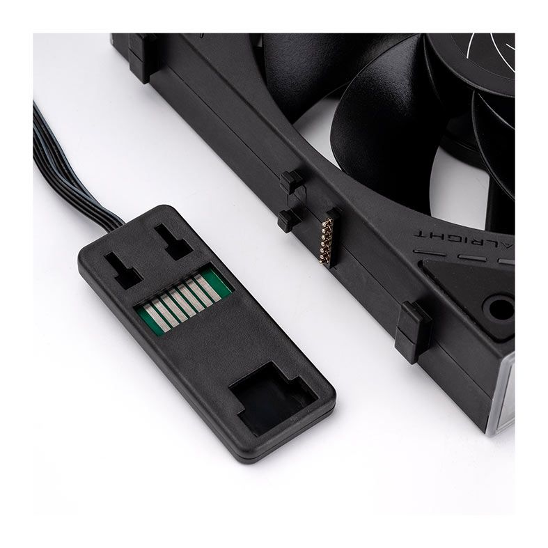 Kit Ventoinhas Thermalright TL-M12QR, ARGB, Reversa, 3x120mm, Preto, TL-M12QR-X3