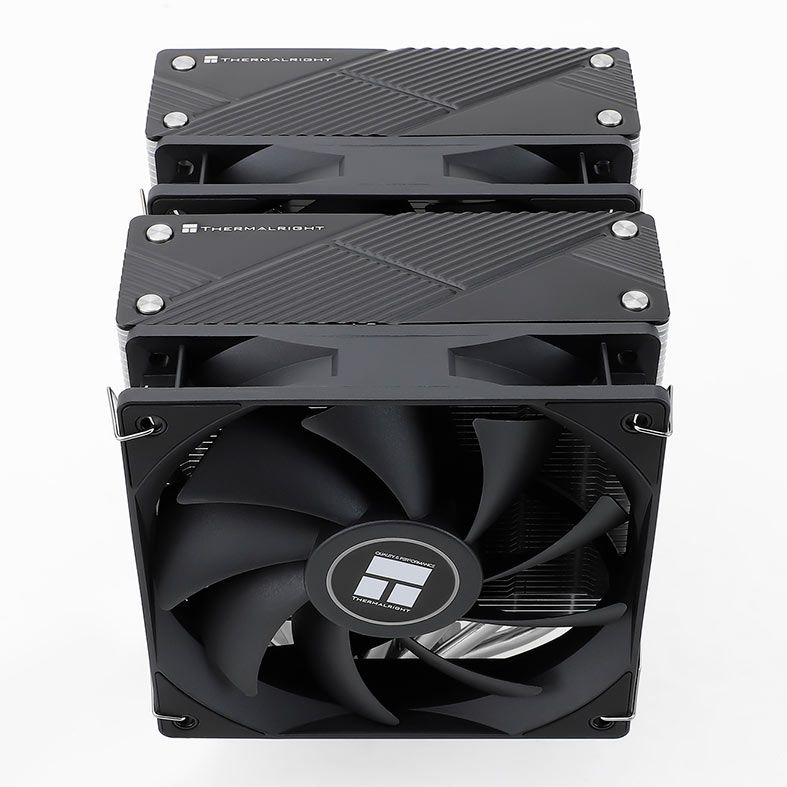 Cooler para Processador Thermalright Phantom Spirit, 2x120mm, Preto, TR-PS-120-BK