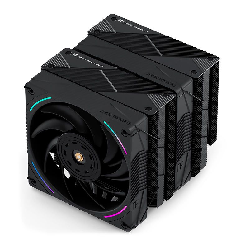 Cooler para Processador Thermalright Phantom Spirit Evo, 2x120mm, Preto, TR-PS-120-EVO-BK