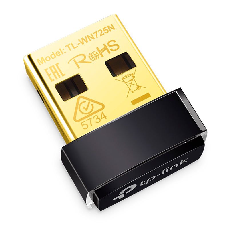 Nano Adaptador USB Wireless TP-Link 150Mbps, TL-WN725N