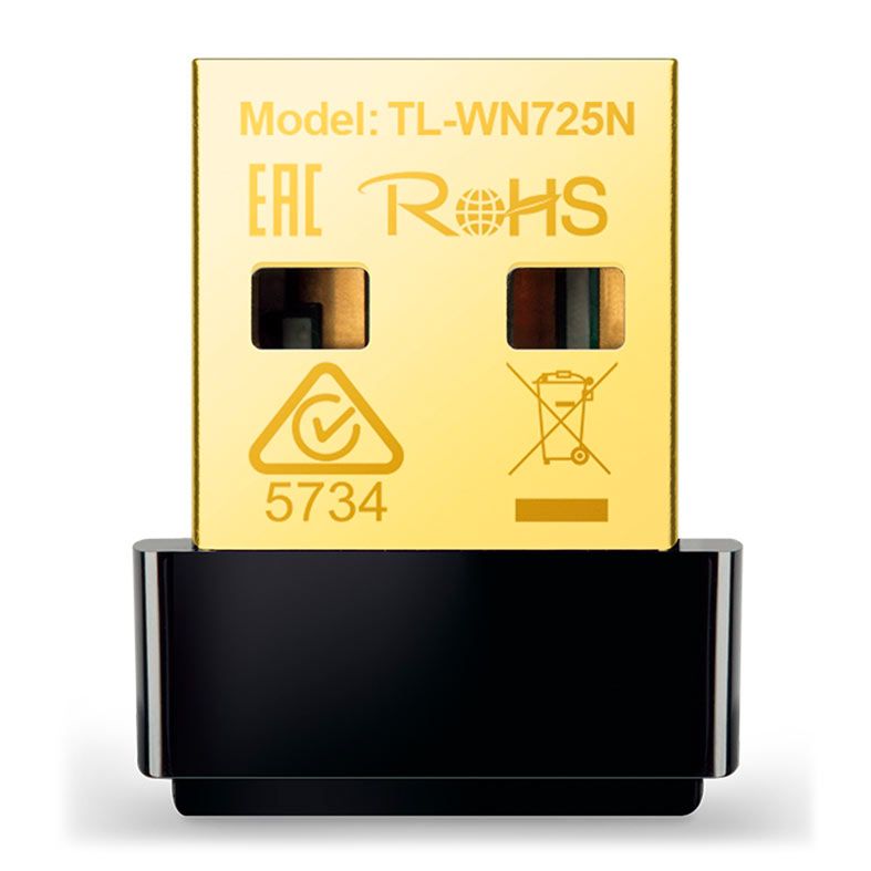 Nano Adaptador USB Wireless TP-Link 150Mbps, TL-WN725N