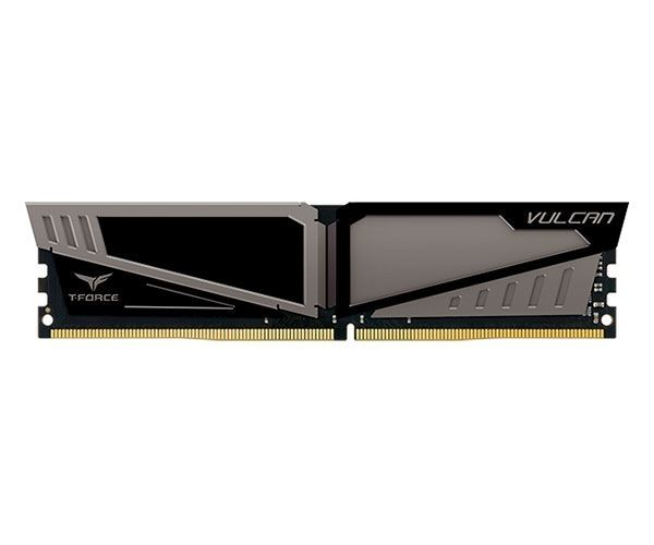 Memoria Team Group T-Force Vulcan 16GB (2x8) 2400MHz DDR4 Cinza, TLGD416G2400HC14DC01