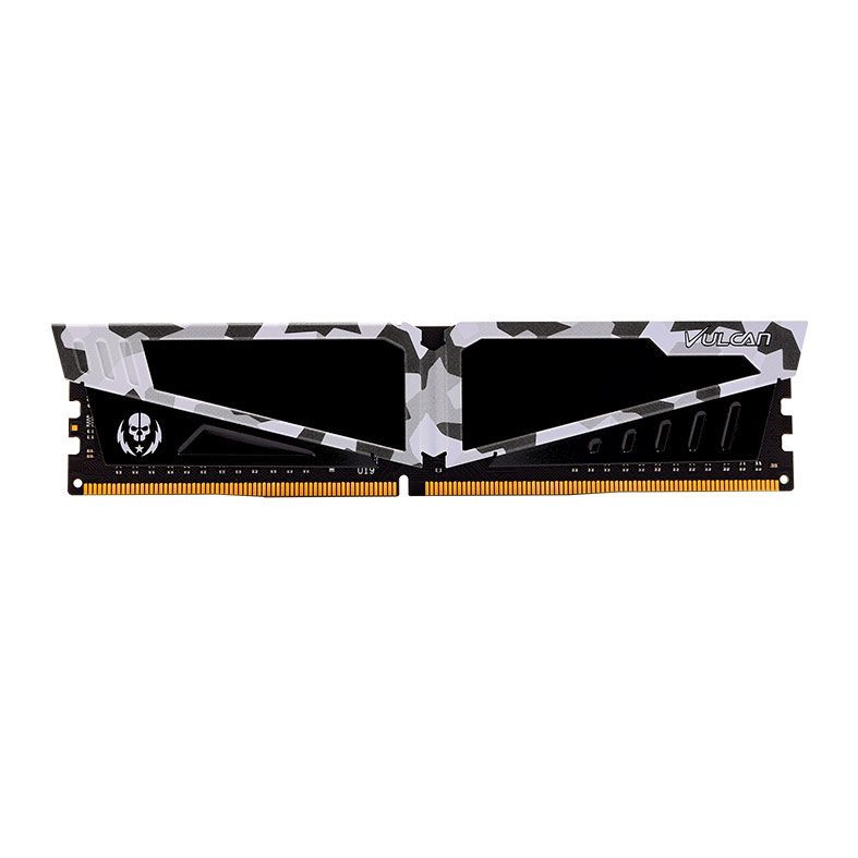 Memoria Team Group T-Force Vulcan Pichau 8GB (1x8GB) DDR4 3200MHz Branca, TLPBD48G3200HC16C01