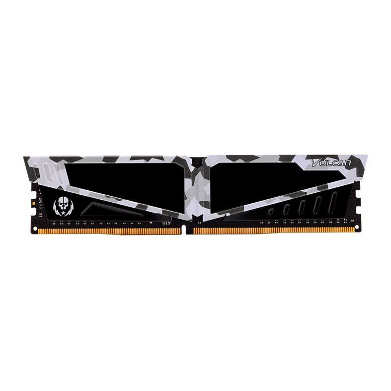 Memoria Team Group T-Force Vulcan Pichau, 8GB (1x8GB), DDR4, 3200MHz, C16, Branca RTB, TLPBD48G3200HC16F01
