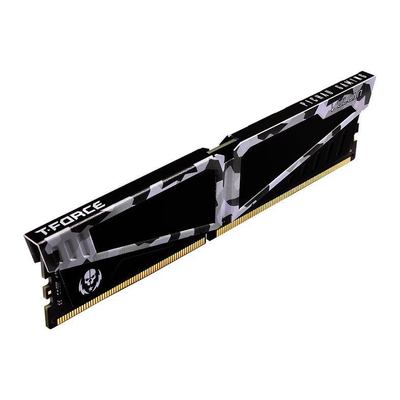 Memoria Team Group T-Force Vulcan Pichau 8GB (1x8) DDR4 3600MHz Branca RTB, TLPBD48G3600HC18J01