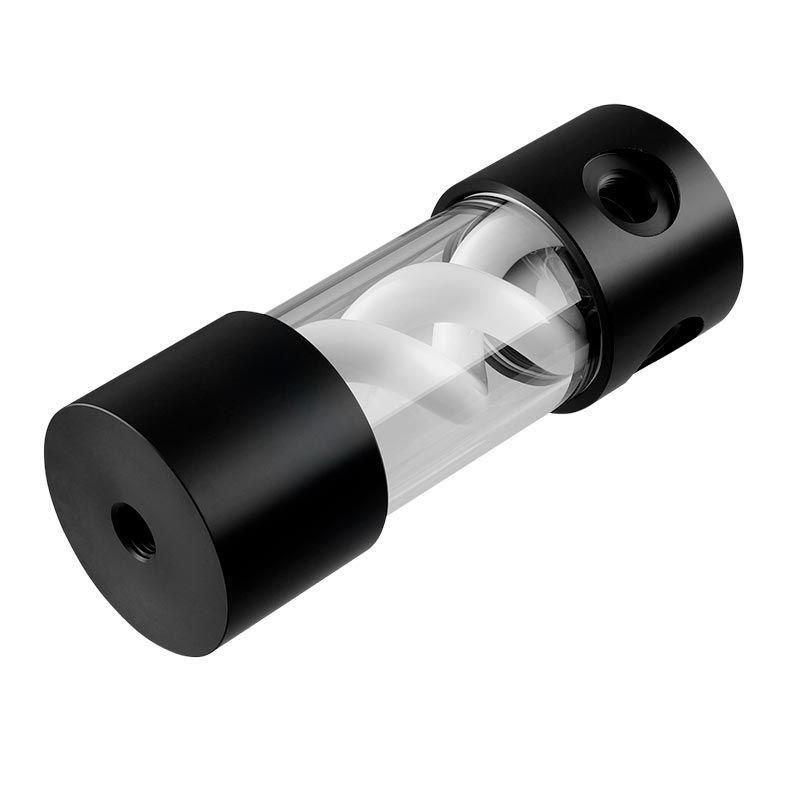 Reservatorio Barrow 155mm Espiral Branca Cover Preto, TLYK155-BRANCO/PRETO