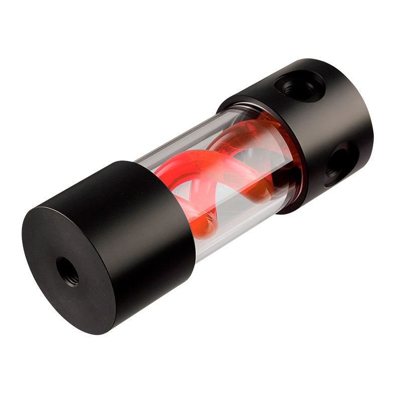 Reservatorio Barrow 155mm Espiral Vermelho Cover Preto, TLYK155 VERMELHO/PRETO