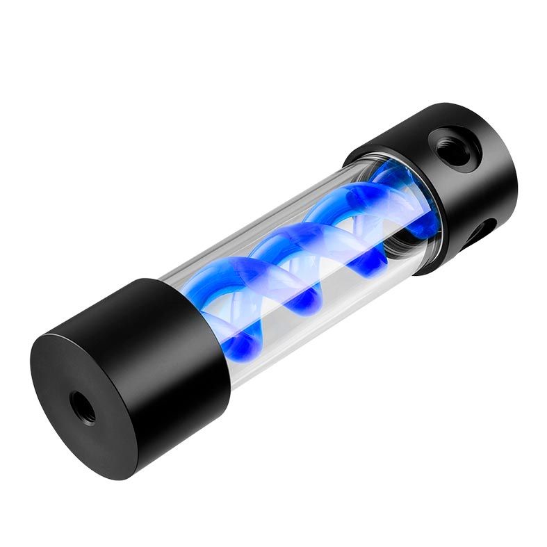 Reservatorio Barrow 205mm Espiral Azul Cover Preto, TLYK205 AZUL/PRETO