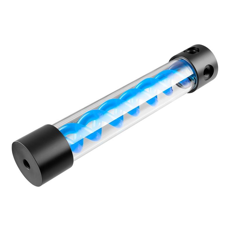 Reservatorio Barrow 305mm Espiral Azul Cover Preto, TLYK305 AZUL/PRETO