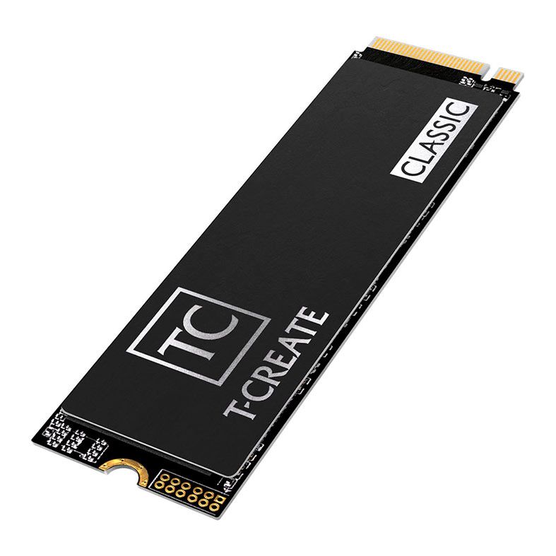 SSD Team Group T-Create Classic C47, 4TB, M.2 2280, PCIe NVMe, Leitura 7400MB/s, Gravacao 6600MB/s, TM8FFC004T0C129