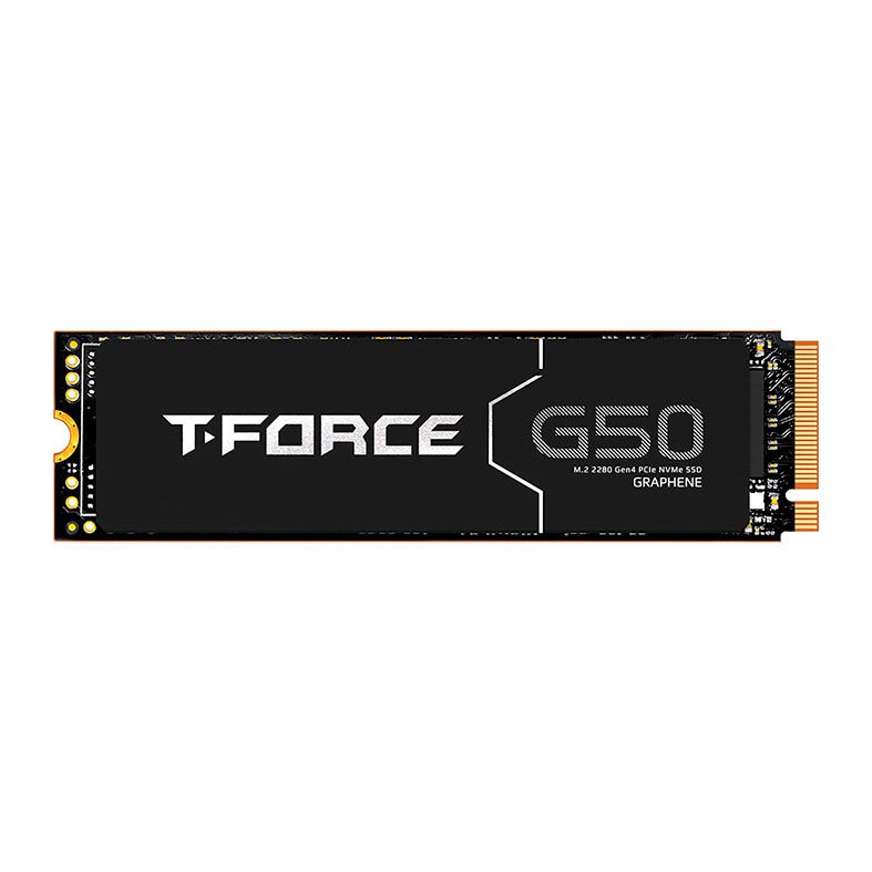 SSD Team Group T-Force G50, 1TB, M.2 2280, PCIe NVMe, Leitura 5000MB/s, Gravacao 4800MB/s, TM8FFE001T0C129